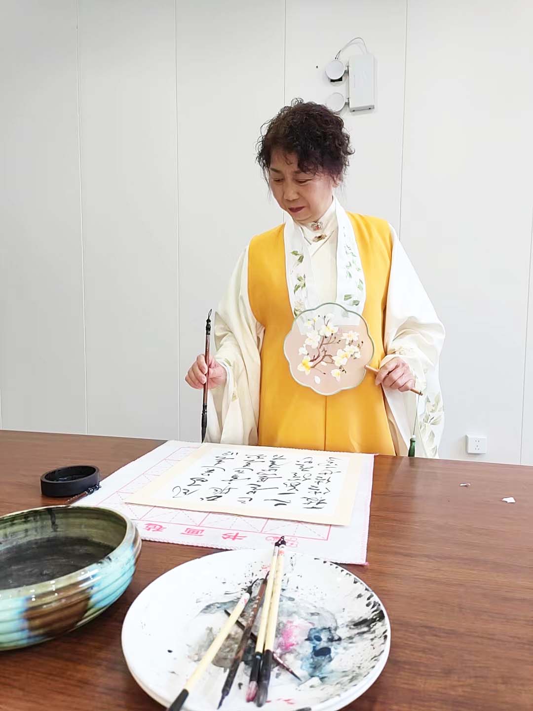 康養中心書(shū)法